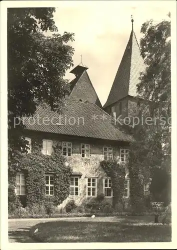 AK / Ansichtskarte Ebstorf Kloster Westfluegel Kirchturm Kat. Ebstorf