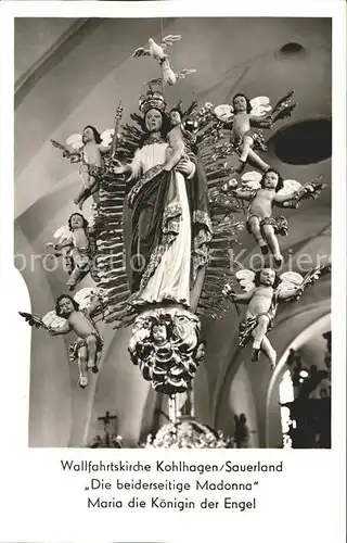 AK / Ansichtskarte Kirchhundem Wallfahrtskirche Kohlhagen Maria Koenigin der Engel Kat. Kirchhundem Hochsauerland