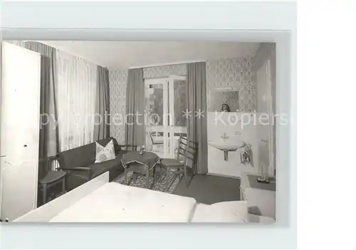 AK / Ansichtskarte Bad Abbach Hotel am Rathaus Zimmer Kat. Bad Abbach