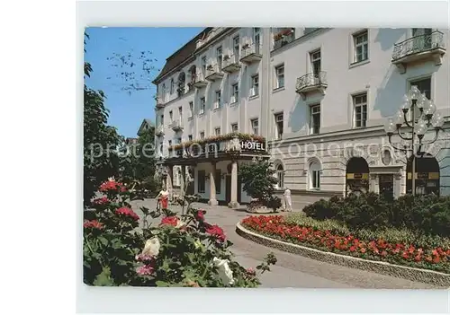 AK / Ansichtskarte Bad Reichenhall Hotel Axelmannstein Kat. Bad Reichenhall