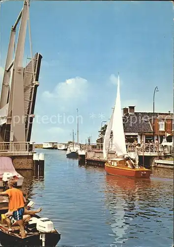 AK / Ansichtskarte Echtenerbrug Hafen