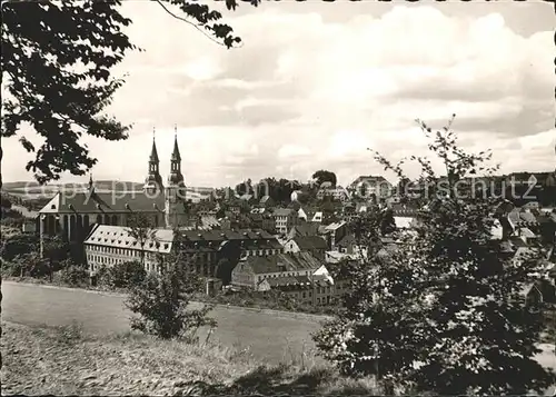 AK / Ansichtskarte Pruem Eifel Ortsansicht mit Kirche Kat. Pruem