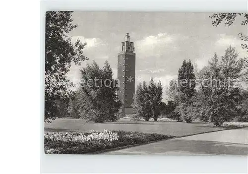 AK / Ansichtskarte Magdeburg Kulturpark Rote Horn Aussichtsturm Kat. Magdeburg