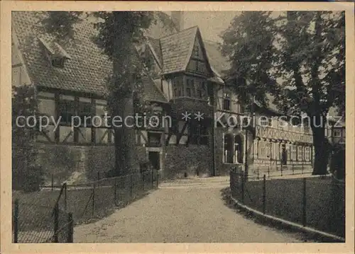 AK / Ansichtskarte Wernigerode Harz Gadenstedtsche Haus Kat. Wernigerode