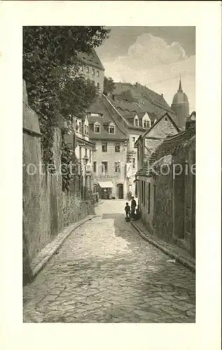 AK / Ansichtskarte Alt Meissen Elbe Leinewebergasse Kat. Meissen