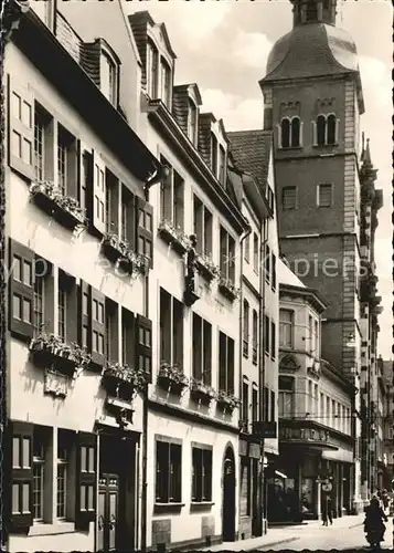 AK / Ansichtskarte Bonn Rhein Bonngasse mit Beethovenhaus Kat. Bonn