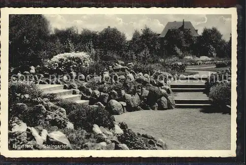 AK / Ansichtskarte Bitterfeld Steingarten Kat. Bitterfeld