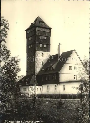 AK / Ansichtskarte Baerenstein Annaberg Buchholz Berghotel Kat. Baerenstein