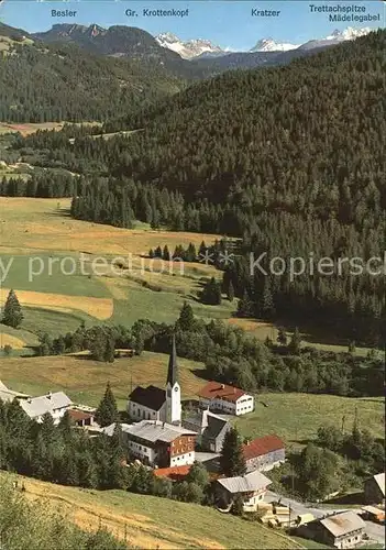 AK / Ansichtskarte Balderschwang Panorama mit Allgaeuer Alpen Kat. Balderschwang