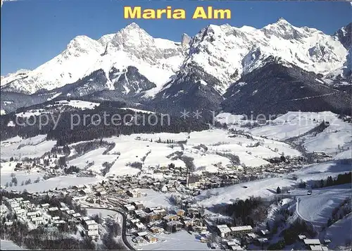 AK / Ansichtskarte Maria Alm Steinernen Meer Wintersportzentrum Hintermoos Hinterthal Kat. Maria Alm am Steinernen Meer