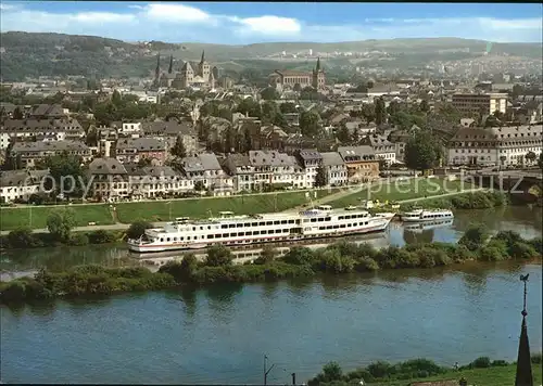 AK / Ansichtskarte Trier ehemaliges Fischerdorf Zurlauben Mosel Hafen Kat. Trier