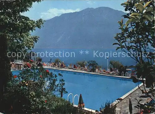 AK / Ansichtskarte Limone sul Garda Hotel Ideal Piscina Gardasee Kat. 