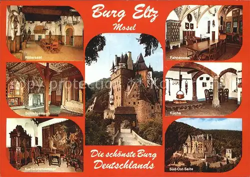 AK / Ansichtskarte Burg Eltz Innenansichten Kat. Wierschem