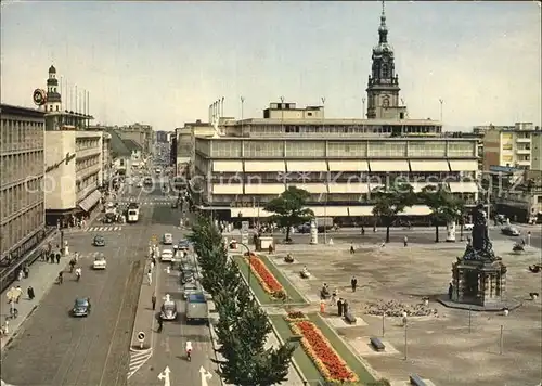 AK / Ansichtskarte Mannheim Paradeplatz Denkmal Kurpfalzstrasse Kat. Mannheim