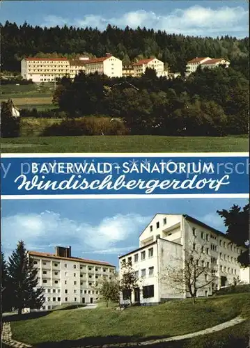 AK / Ansichtskarte Windischbergerdorf Bayerwald Sanatorium Kat. Cham