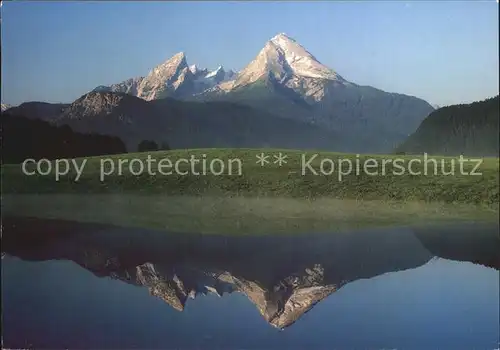 AK / Ansichtskarte Berchtesgaden Watzmann  Kat. Berchtesgaden