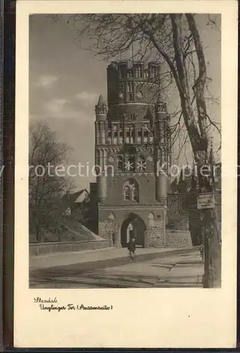 AK / Ansichtskarte Stendal uenglinger Tor Kat. Stendal