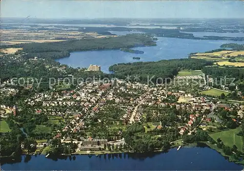 AK / Ansichtskarte Malente Gremsmuehlen Luftkurort Kneipp Heilbad Naturpark Holsteinische Schweiz Seenplatte Fliegeraufnahme Kat. Malente