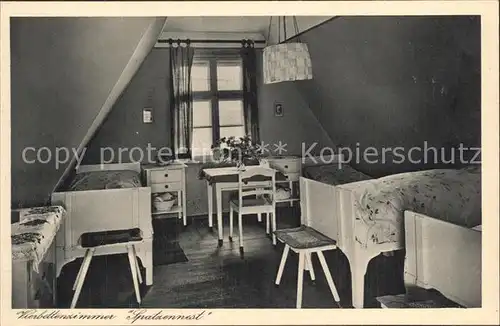 AK / Ansichtskarte Hauteroda Haus auf dem Berge Erholungsheim Verbettzimmer Spatzennest Kat. Hauteroda