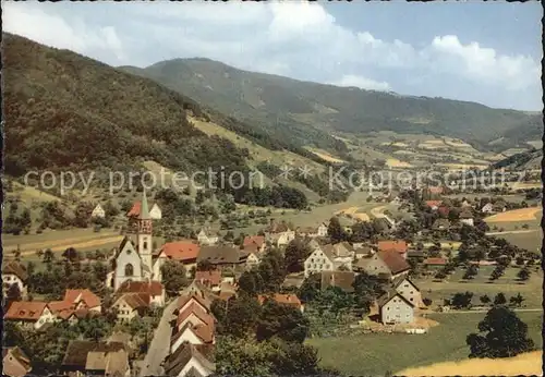 AK / Ansichtskarte Glottertal Panorama Kat. Glottertal Schwarzwald