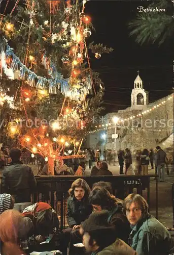 AK / Ansichtskarte Bethlehem Yerushalayim at Christmas Eve Kat. Bethlehem