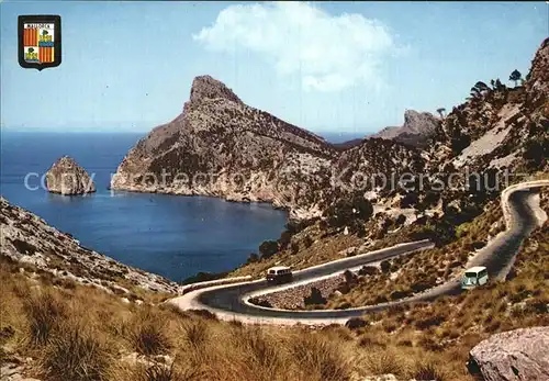 AK / Ansichtskarte Pollensa Es Colome Camino de Formentor Serpentine Kueste Kat. Mallorca