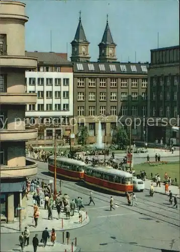 AK / Ansichtskarte Ostrava Namesti Vitezneho unora Platz des Siegreichen Februar Kat. Ostrava