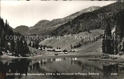 AK / Ansichtskarte Pongau Pinzgau Zauchsee Steinfeldspitze Altenmarkt Kat. 