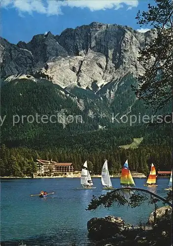 AK / Ansichtskarte Eibsee Eibseehotel Kat. Grainau