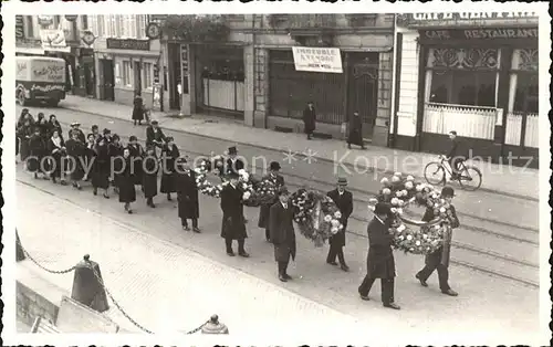 AK / Ansichtskarte Colmar Haut Rhin Elsass Trauerzug Tote Soldaten Kat. Colmar