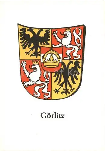 AK / Ansichtskarte Goerlitz Niederschlesien Wappen Kat. Zgorzelec