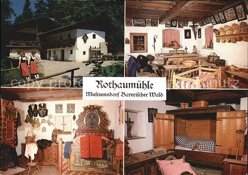 AK / Ansichtskarte Tittling Museumsdorf Rothaumuehle Bayerischer Wald Kat. Tittling