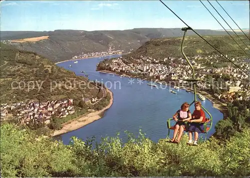 AK / Ansichtskarte Boppard Rhein Sesselbahn Kat. Boppard