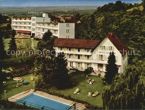 AK / Ansichtskarte Bad Duerkheim Garten Hotel Heusser Kat. Bad Duerkheim