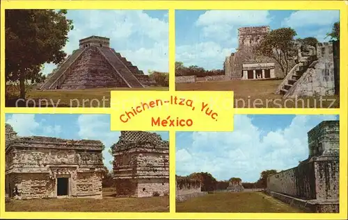 AK / Ansichtskarte Chichen Itza Schloss Ansichten Kat. 