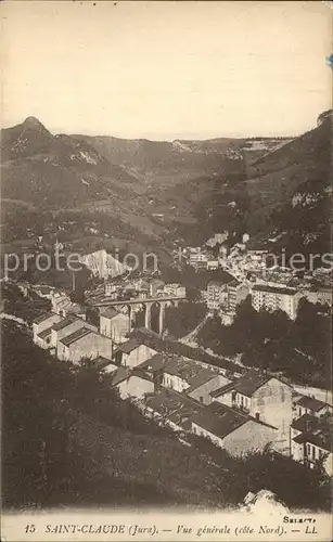 AK / Ansichtskarte Saint Claude Jura Vue generale cote nord Kat. Saint Claude