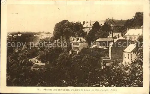 AK / Ansichtskarte Laon Aisne Vue d ensemble Kat. Laon