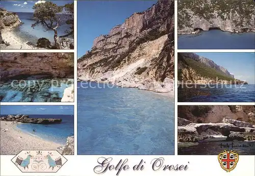 AK / Ansichtskarte Orosei Panorama Golfo di Orosei Costa Spiaggia