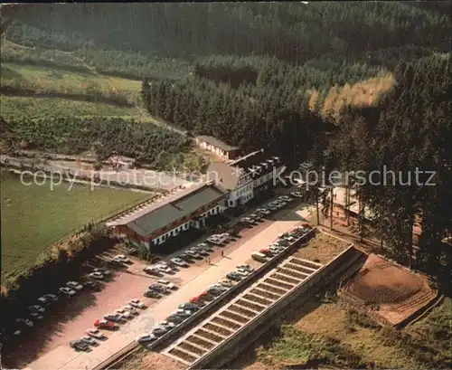 AK / Ansichtskarte Hunsrueck Fliegeraufnahme Waldhaus am Hochwild Schutzpark Kat. 