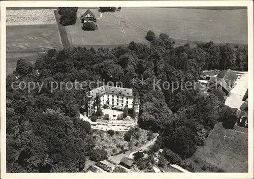 AK / Ansichtskarte Steinegg Huettwilen TG Kurhaus Schloss Fliegeraufnahme Kat. Huettwilen