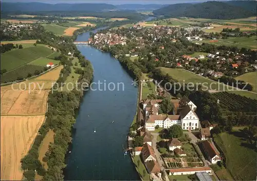 AK / Ansichtskarte Diessenhofen Thurgauer Klinik St Katharinental Fliegeraufnahme Kat. Diessenhofen