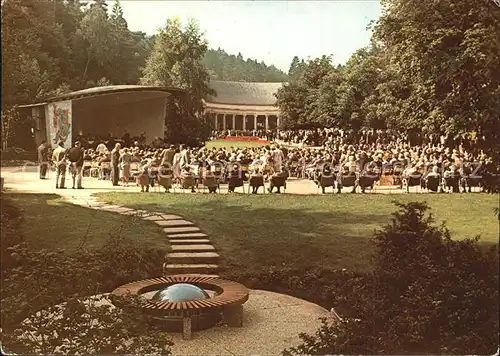 AK / Ansichtskarte Bad Wildungen Konzertpavillon und Wandelhalle Kat. Bad Wildungen