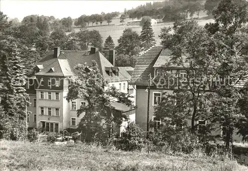 AK / Ansichtskarte Baerenstein Annaberg Buchholz Erholungsheim Kombinat VEB Chemische Werke Buna Kat. Baerenstein