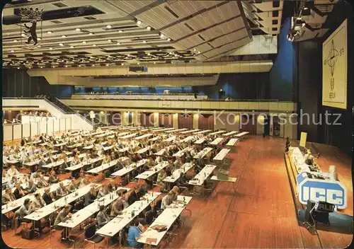 AK / Ansichtskarte Politik Berlin Internationales Congress Centrum Saal 2 Kat. Politik