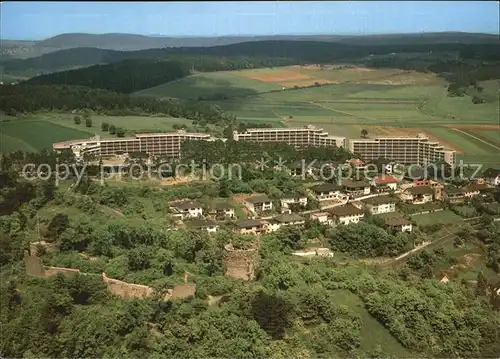 AK / Ansichtskarte Bad Kissingen Fliegeraufnahme Hotel Sonnenhuegel Kat. Bad Kissingen