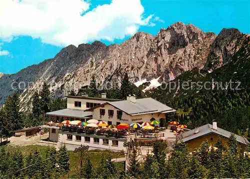 AK / Ansichtskarte Kufstein Tirol Berghaus Aschenbrenner am Kaiserlift Kaisergebirge Kat. Kufstein