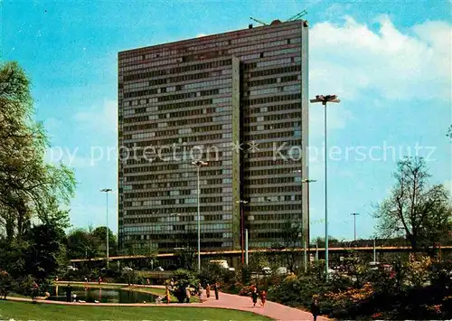 AK / Ansichtskarte Duesseldorf Thyssen Haus am Hofgarten Kat. Duesseldorf