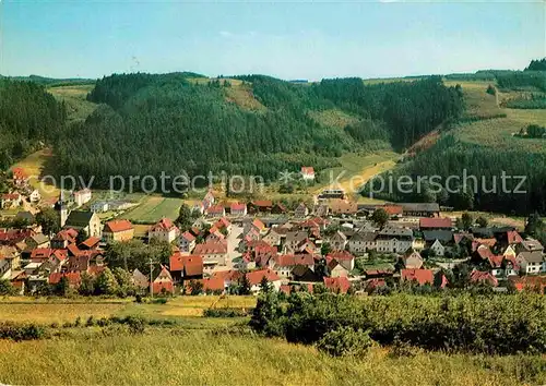 AK / Ansichtskarte Steinwiesen Panorama Frankenwald Kat. Steinwiesen