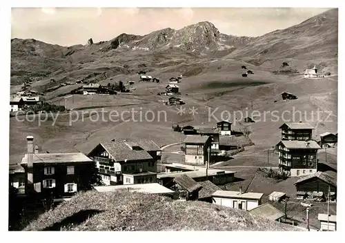 AK / Ansichtskarte Inner Arosa gegen Hoernli und Carmennapass Kat. Innerarosa