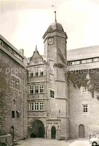 AK / Ansichtskarte Burgscheidungen Burghof Kat. Burgscheidungen